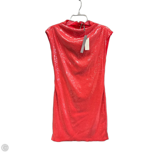 Dress Party Short By Anthropologie In Red, Size: S