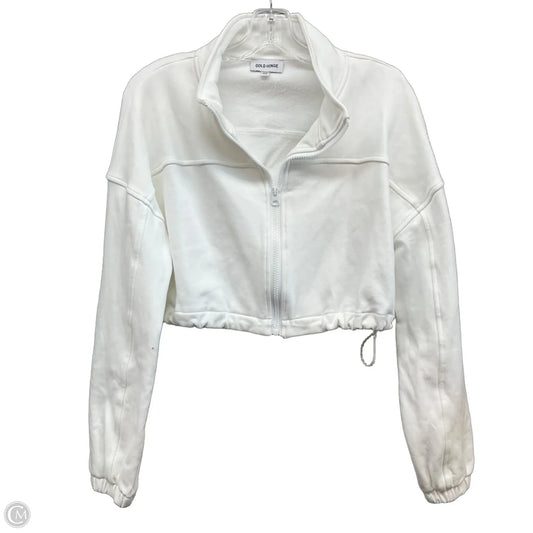 Athletic Sweatshirt Collar By Clothes Mentor In White, Size: Xs