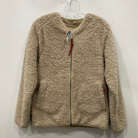 Jacket Faux Fur & Sherpa By Lululemon In Tan, Size: M