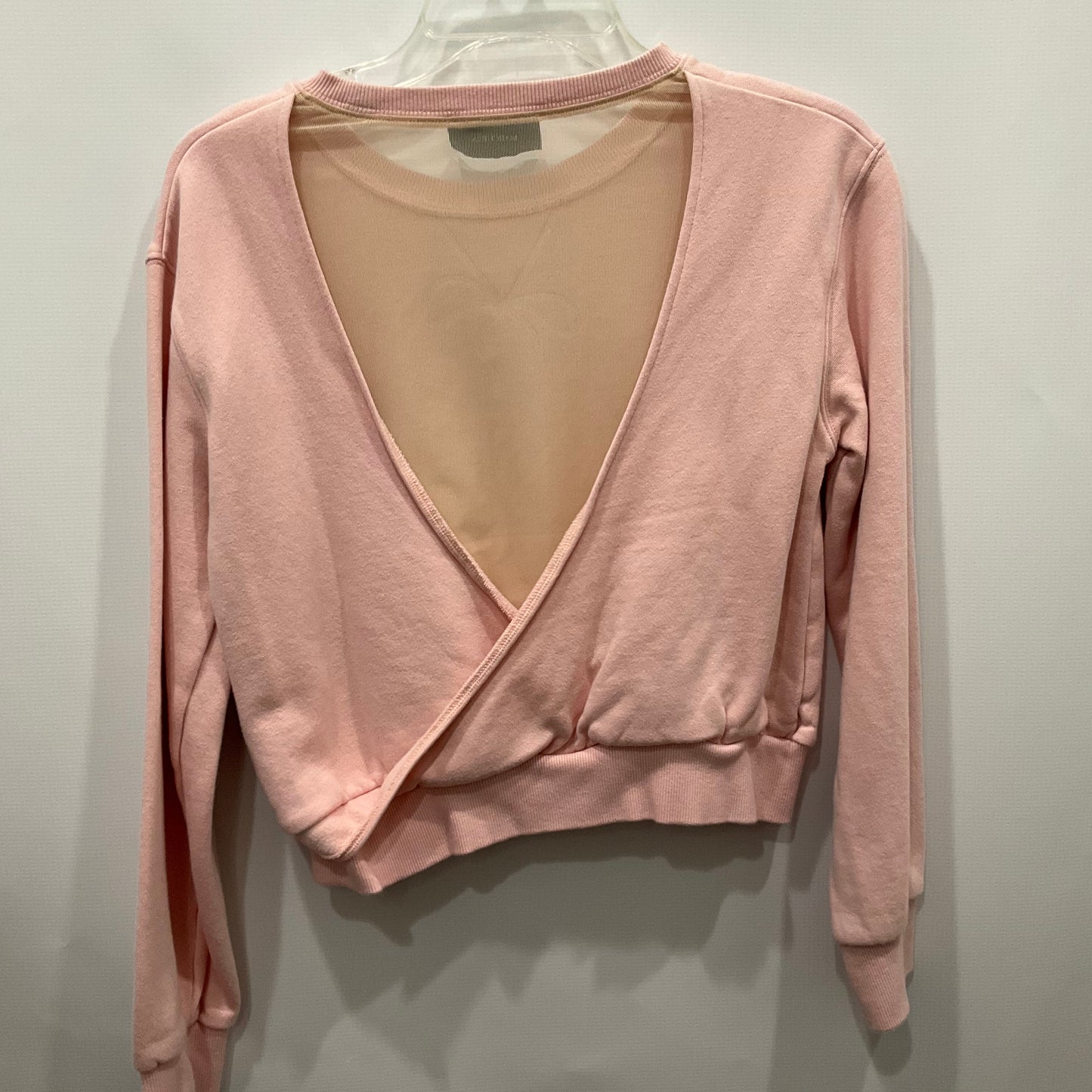 Pink Sweatshirt Crewneck Clothes Mentor, Size S