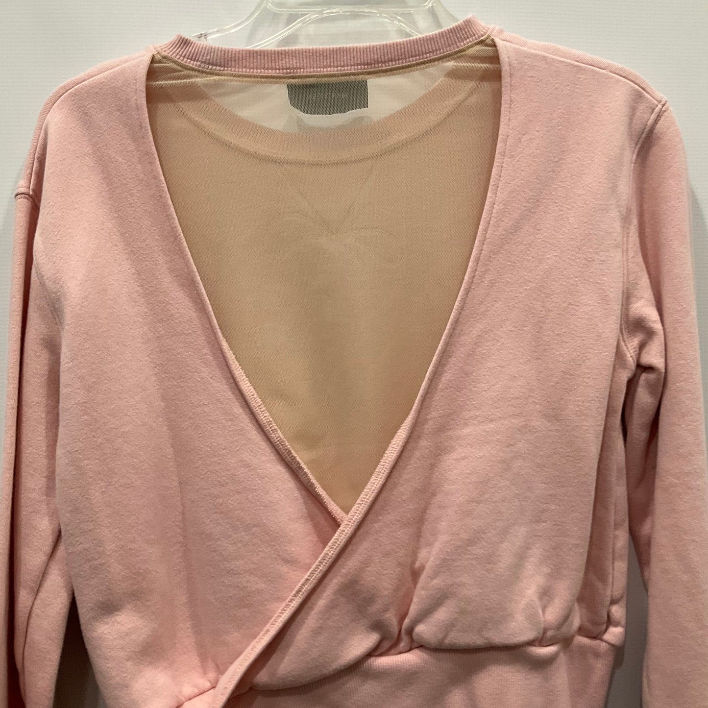 Pink Sweatshirt Crewneck Clothes Mentor, Size S