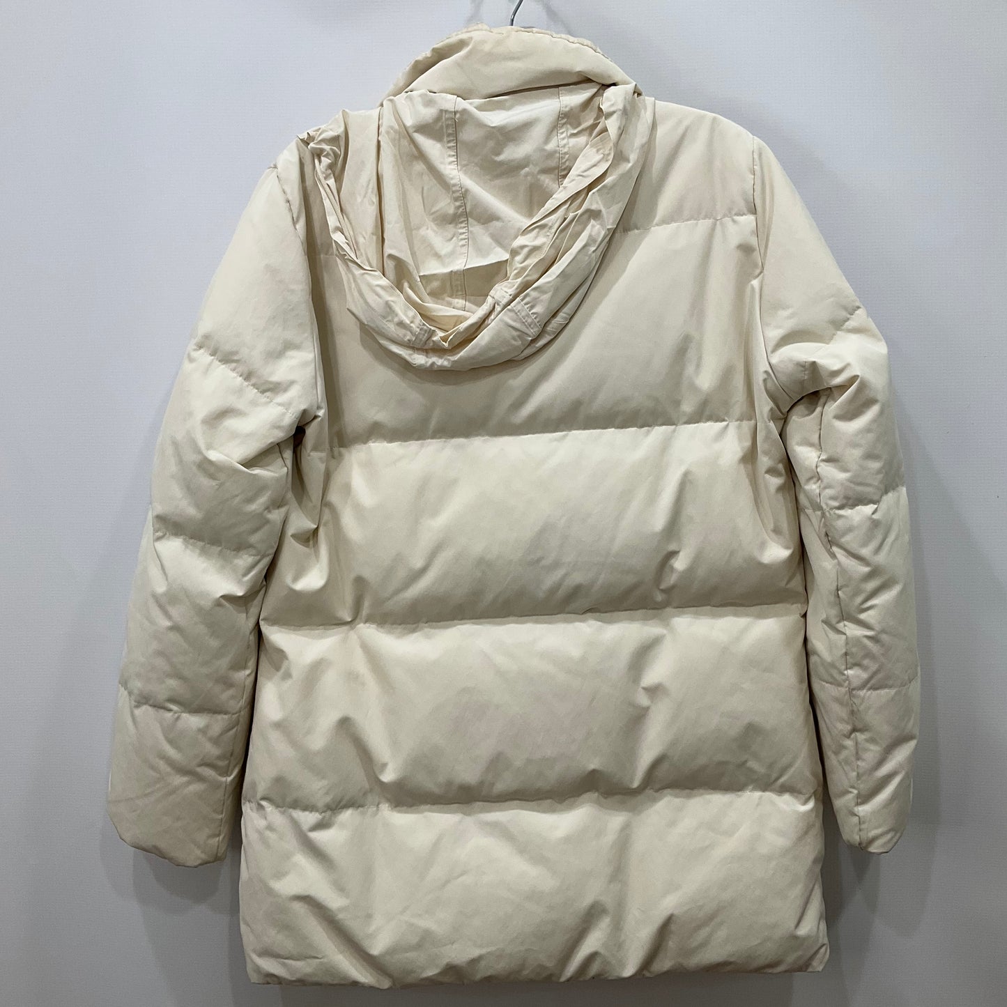 Coat Puffer & Quilted By Banana Republic In Cream, Size: S