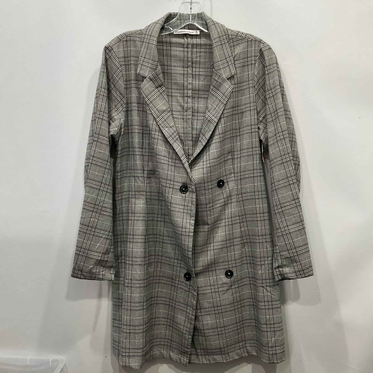 Blazer By Abercrombie And Fitch In Plaid Pattern, Size: M