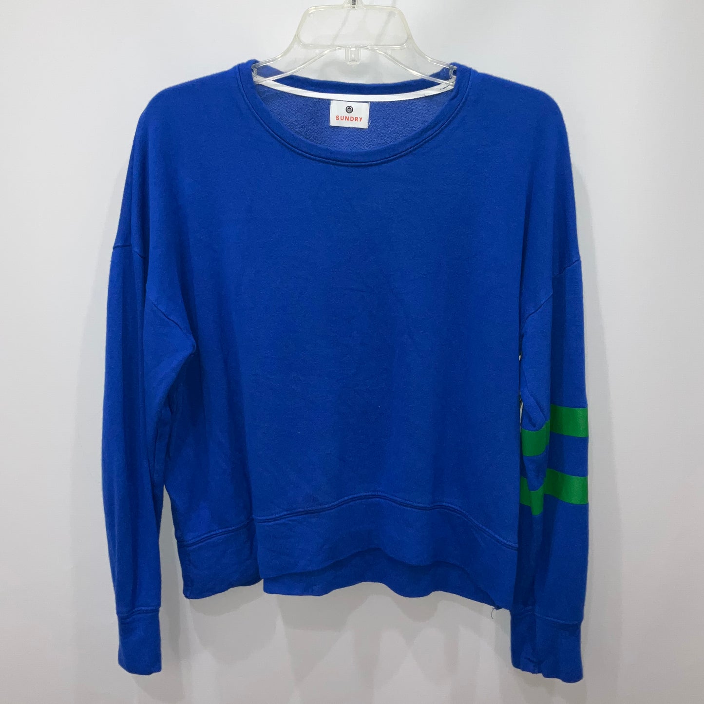 Sweatshirt Crewneck By Sundry In Blue, Size: S