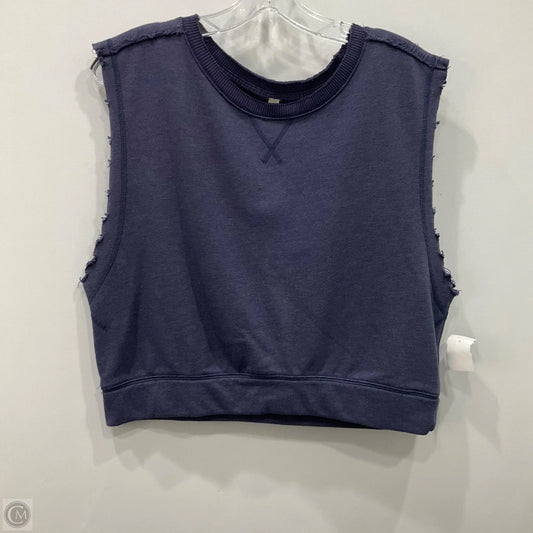 Top Sleeveless By Free People In Navy, Size: Xs