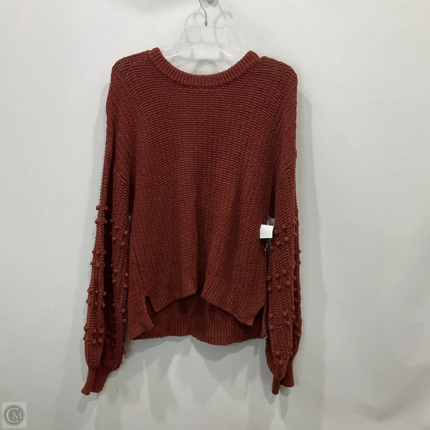 Sweater By Madewell In Red, Size: L