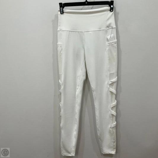 Athletic Leggings By Clothes Mentor In White, Size: S