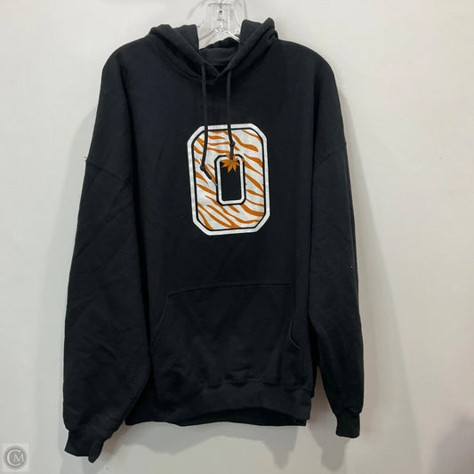 Sweatshirt Hoodie By Gildan In Black, Size: 2x