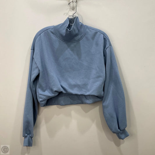 Sweatshirt Collar By Pilcro In Blue, Size: Xs