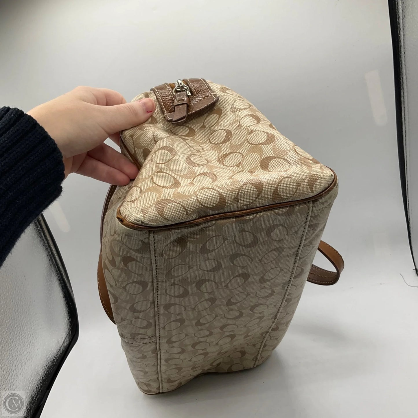 Handbag Designer By Coach, Size: Medium