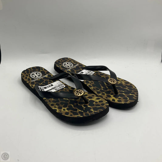 Sandals Designer By Tory Burch In Animal Print, Size: 7