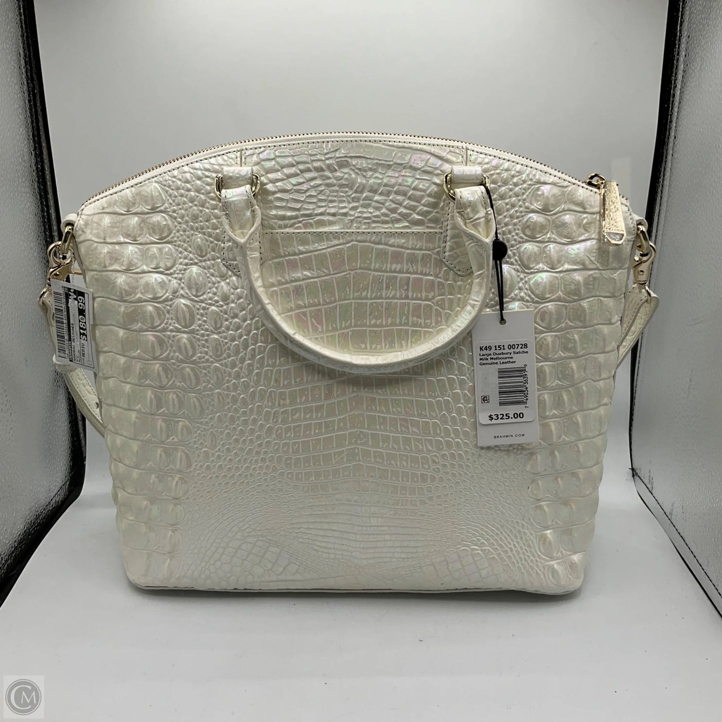 Handbag Designer By Brahmin, Size: Medium