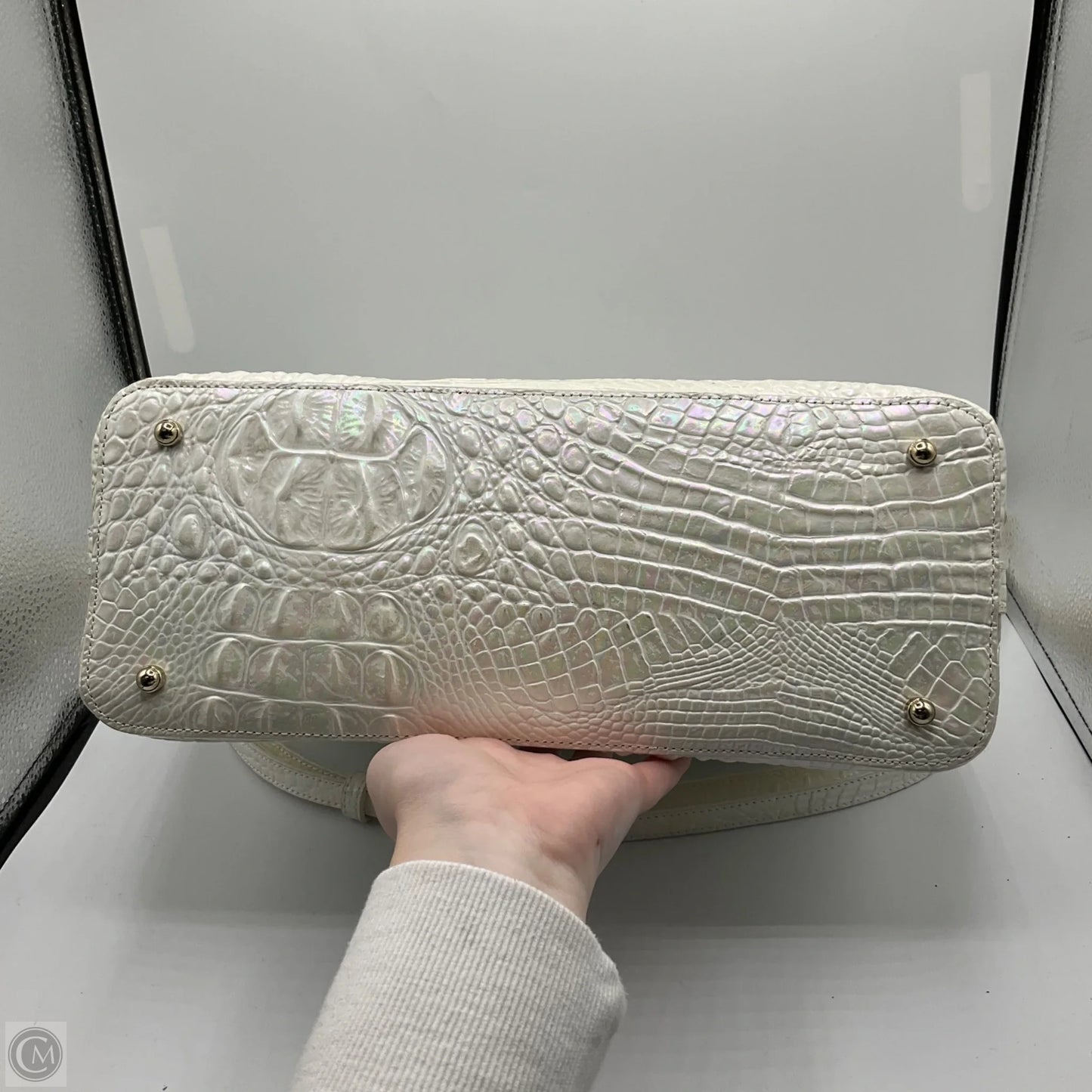 Handbag Designer By Brahmin, Size: Medium