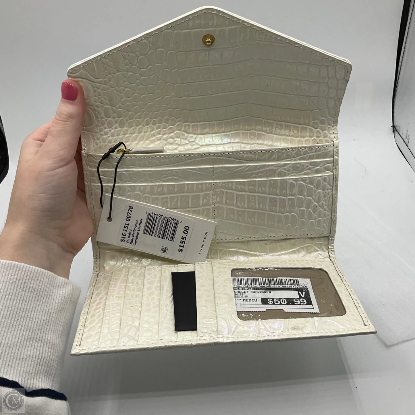 Wallet Designer By Brahmin, Size: Medium