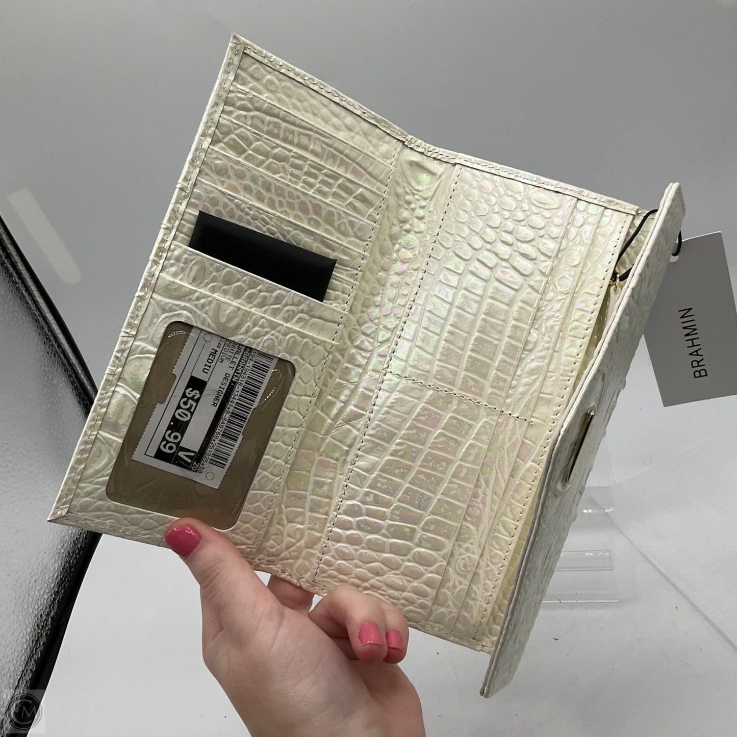 Wallet Designer By Brahmin, Size: Medium