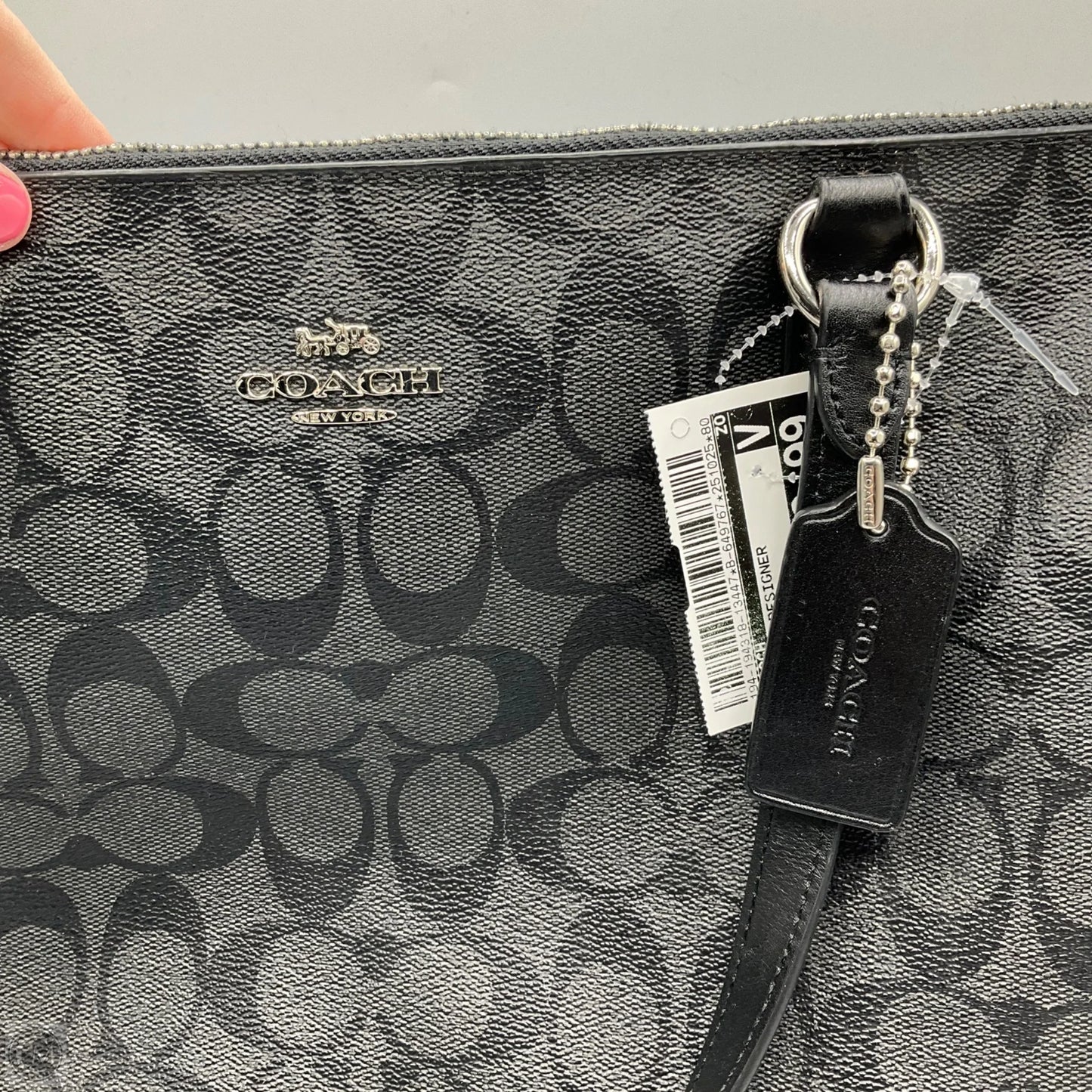 Handbag Designer By Coach, Size: Large