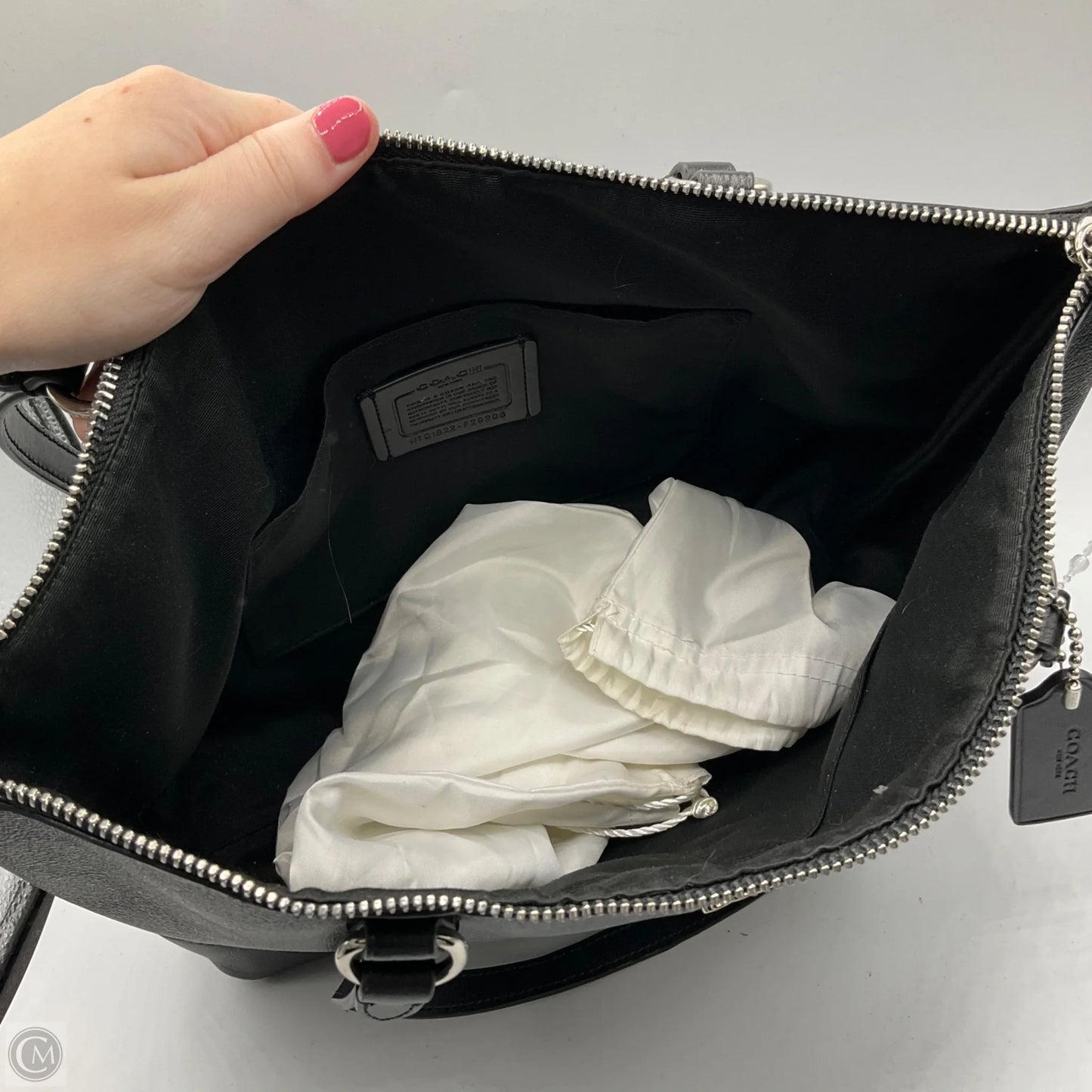 Handbag Designer By Coach, Size: Large