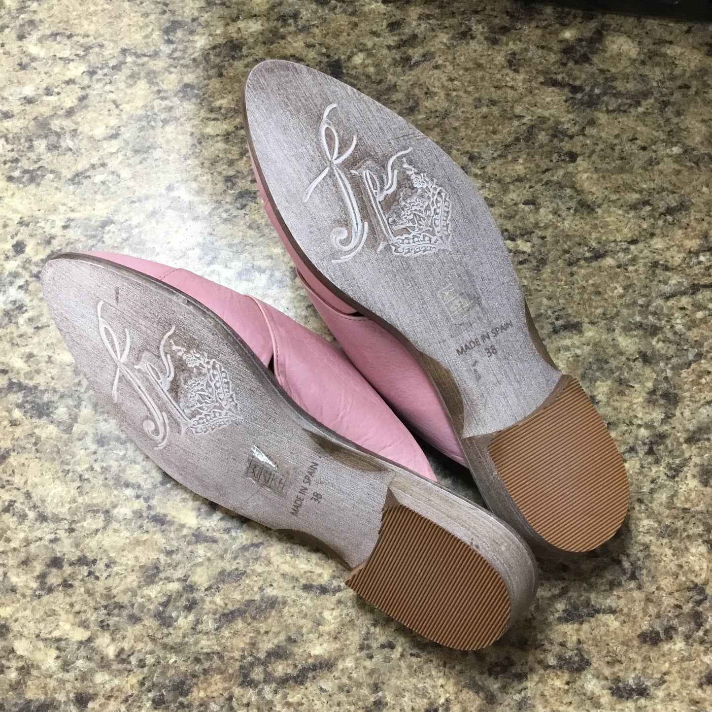 Pink Shoes Flats Free People, Size 8