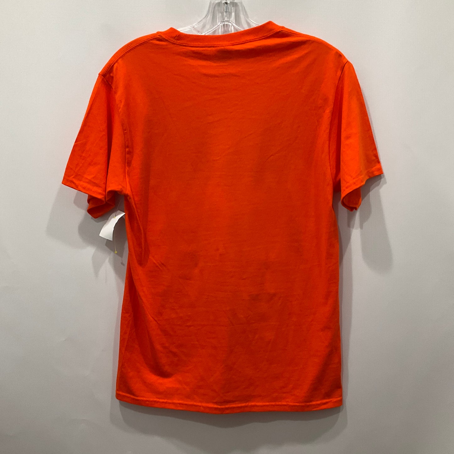 Orange Top Short Sleeve port & company, Size S