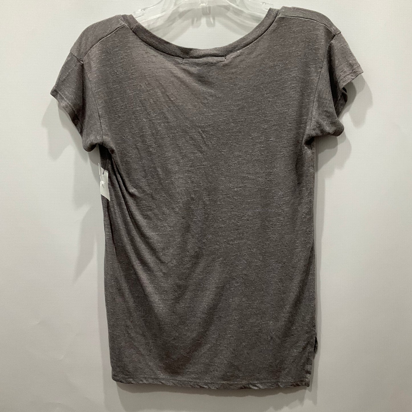 Grey Top Short Sleeve Chicka-d, Size S