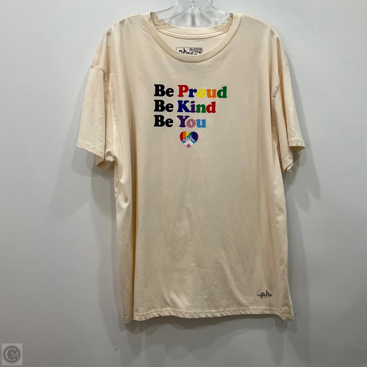 Top Short Sleeve By The Phluid Project In White, Size: Xxl