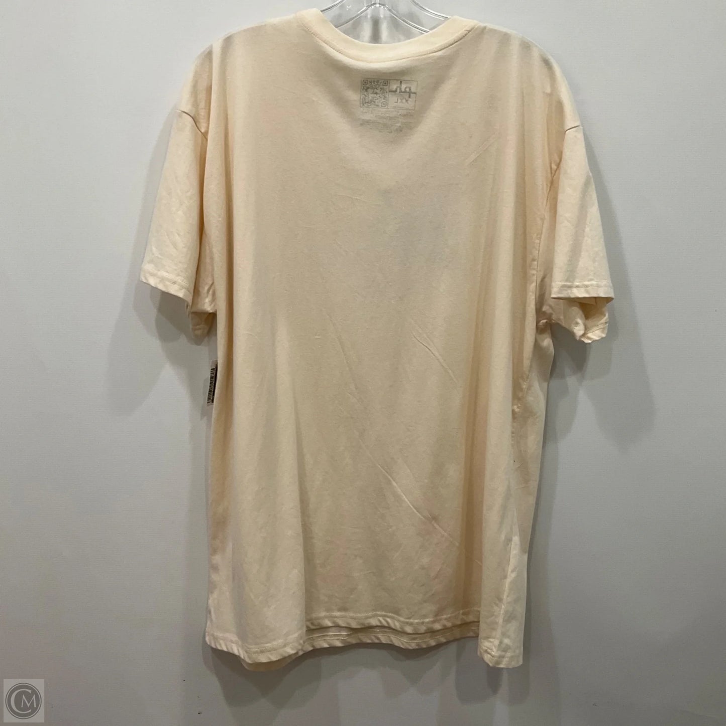 Top Short Sleeve By The Phluid Project In White, Size: Xxl