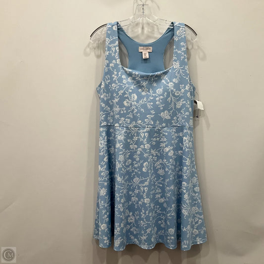 Athletic Dress By Laura Ashley In Blue, Size: Xl