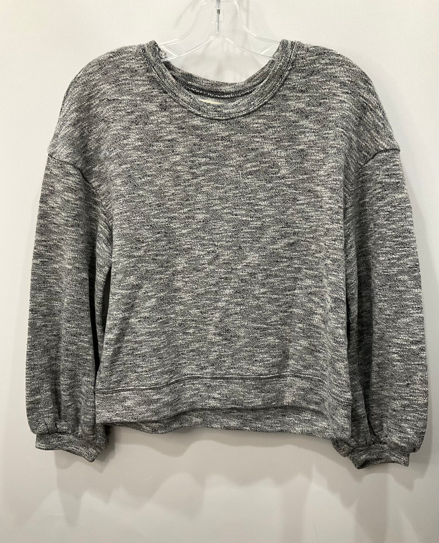 Sweatshirt Crewneck By Madewell In Grey, Size: M