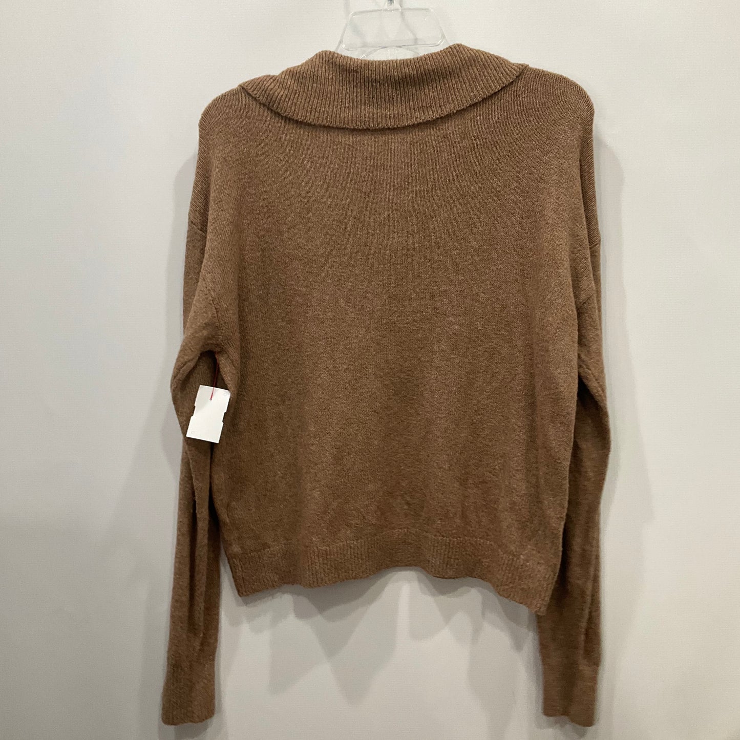 Top Long Sleeve By Old Navy In Brown, Size: S