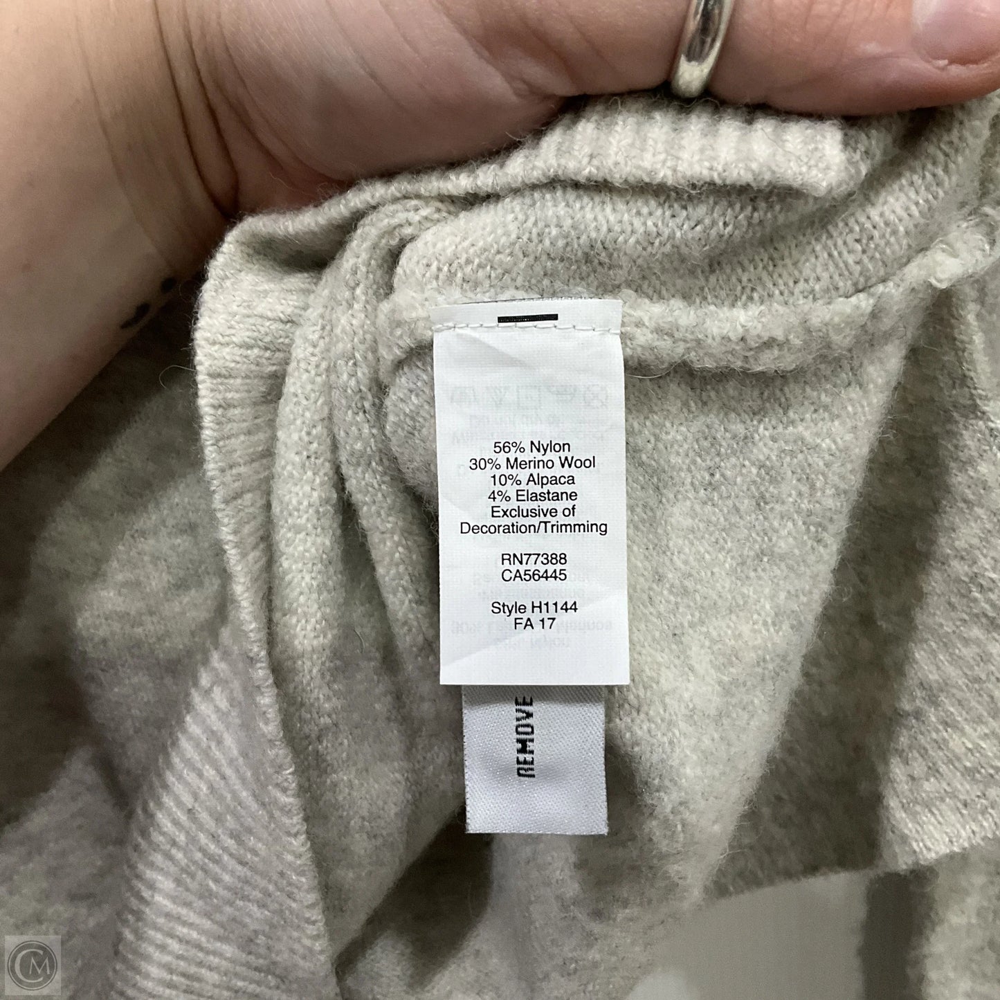 Sweater By Madewell In Grey, Size: M