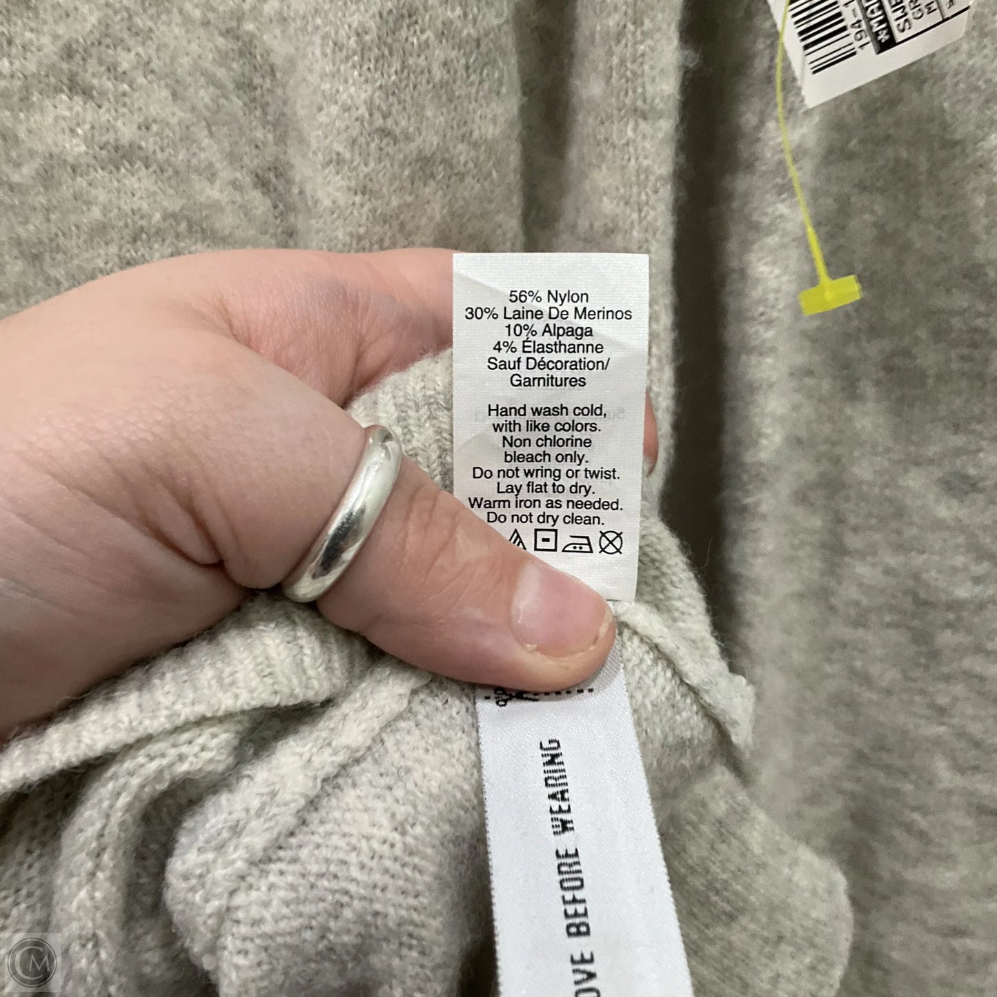 Sweater By Madewell In Grey, Size: M