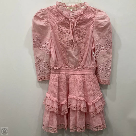 Dress Party Short By Love Shack Fancy In Pink, Size: Xs