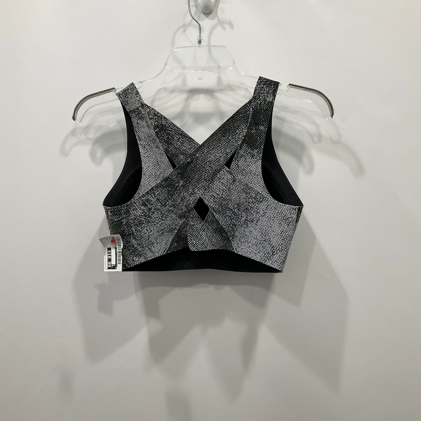 Athletic Bra By Lululemon In Black & White