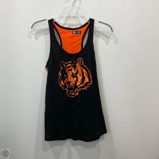 Athletic Tank Top By Nfl In Orange, Size: M