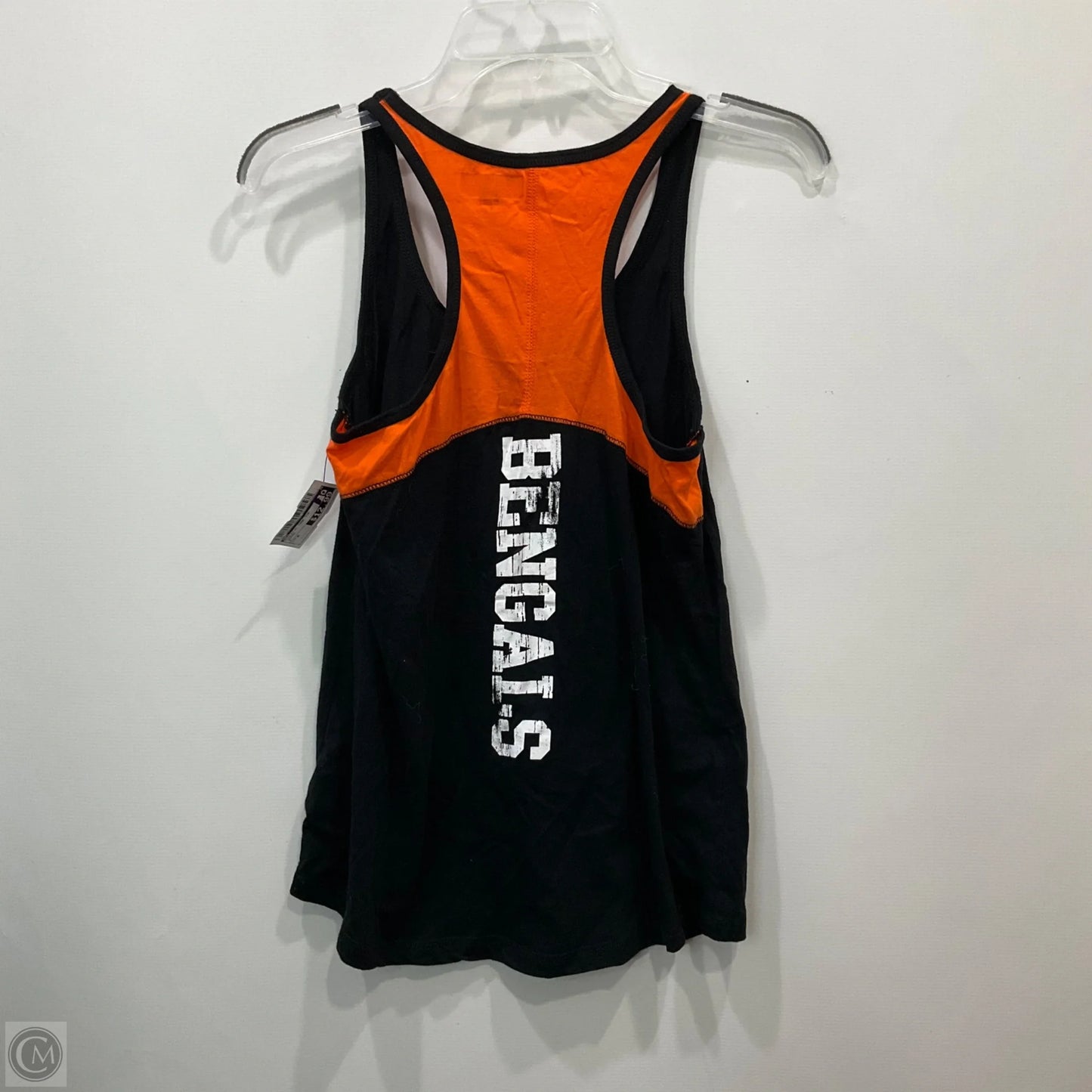 Athletic Tank Top By Nfl In Orange, Size: M