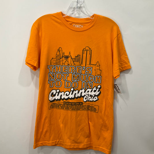 Top Short Sleeve By Clothes Mentor In Orange, Size: S