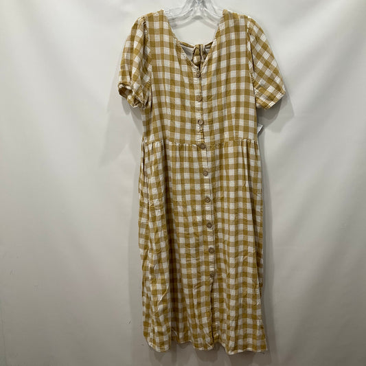 Dress Casual Midi By Hayden Harnett  Size: Xl