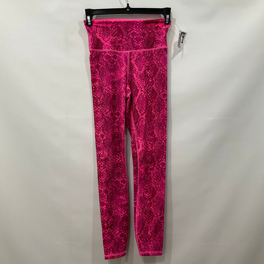 Pink & Purple Athletic Leggings Ivl Collective, Size 2