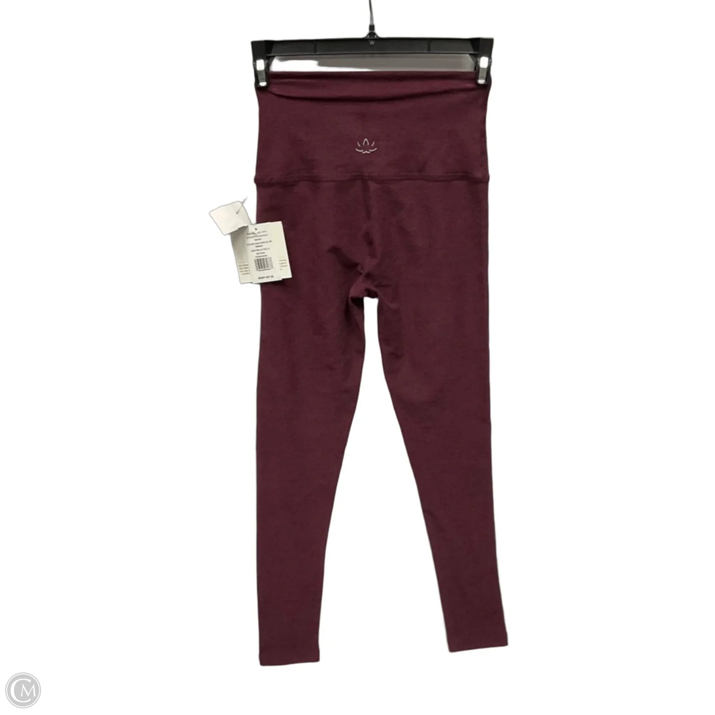 Athletic Leggings By Beyond Yoga In Maroon, Size: Xs