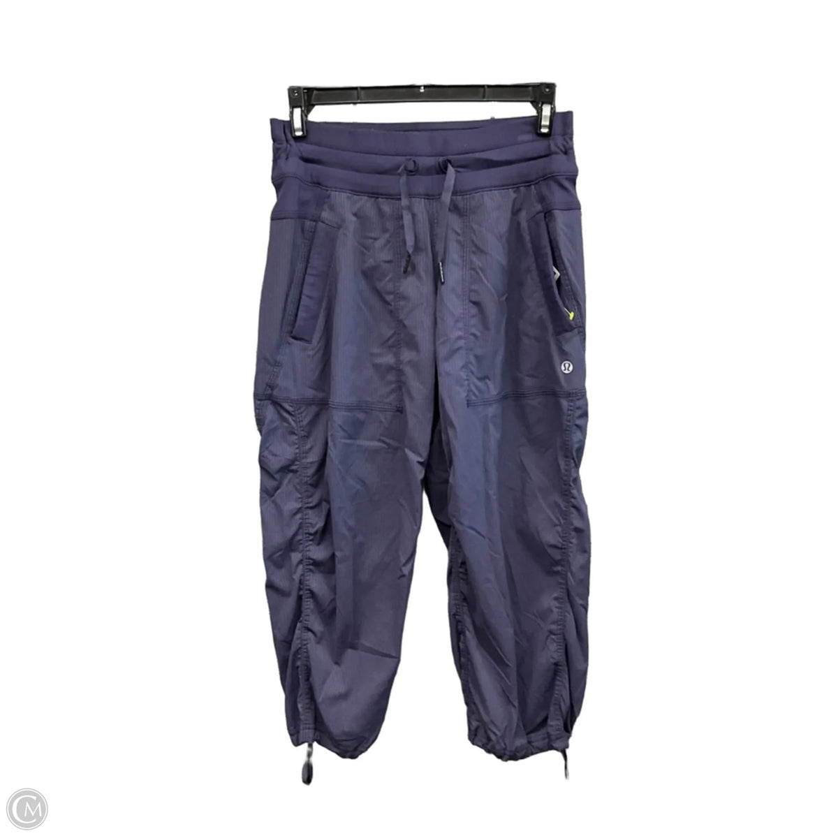 Athletic Capris By Lululemon In Navy, Size: 4