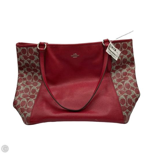 Handbag Designer By Coach, Size: Medium