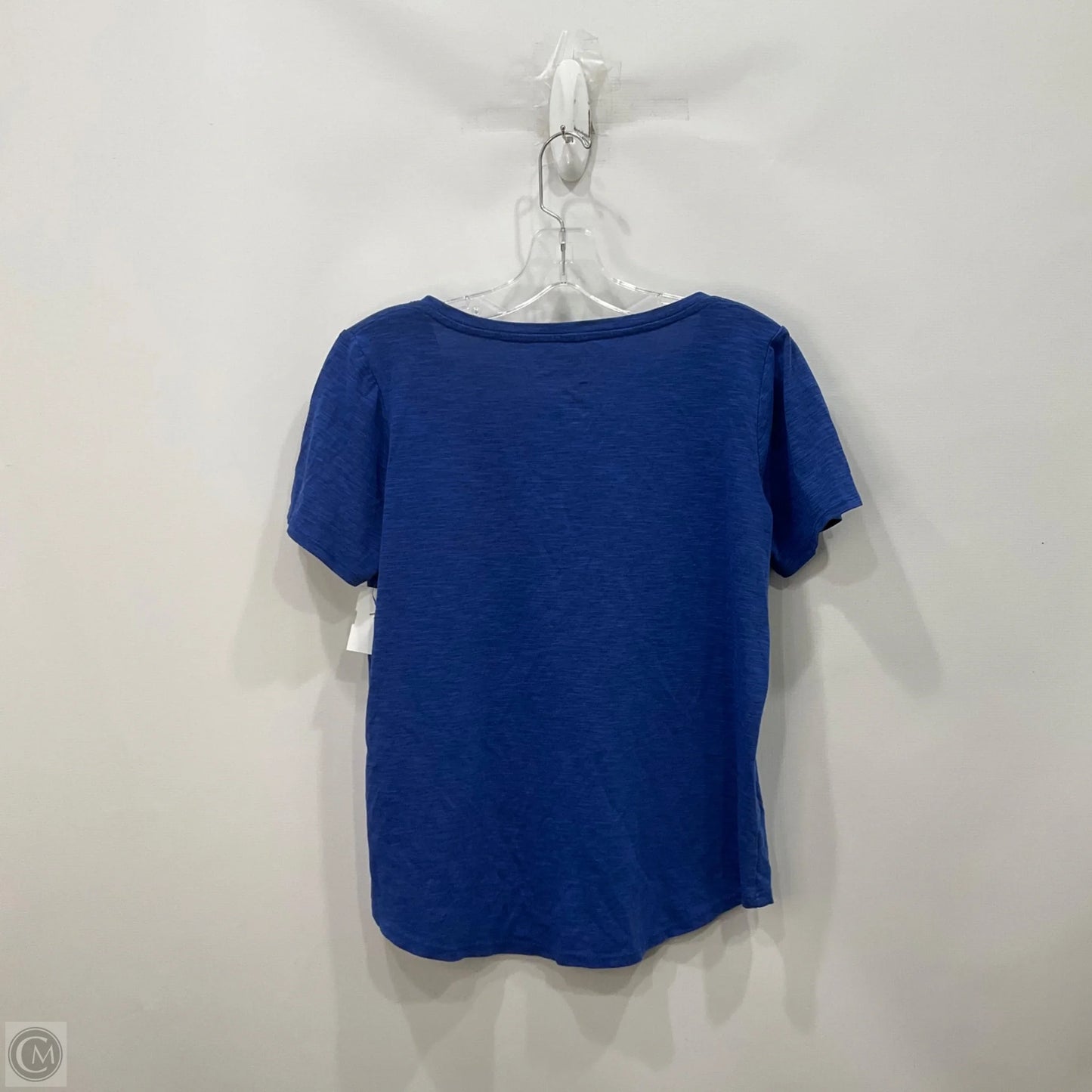 Top Short Sleeve By Nike In Blue, Size: M