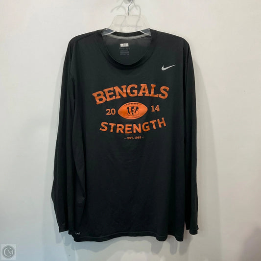 Top Long Sleeve By Nike In Black, Size: 3x