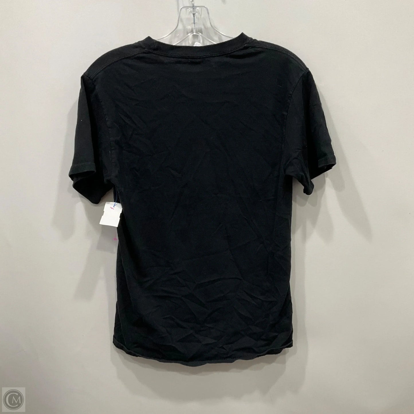 Top Short Sleeve By Clothes Mentor In Black, Size: S