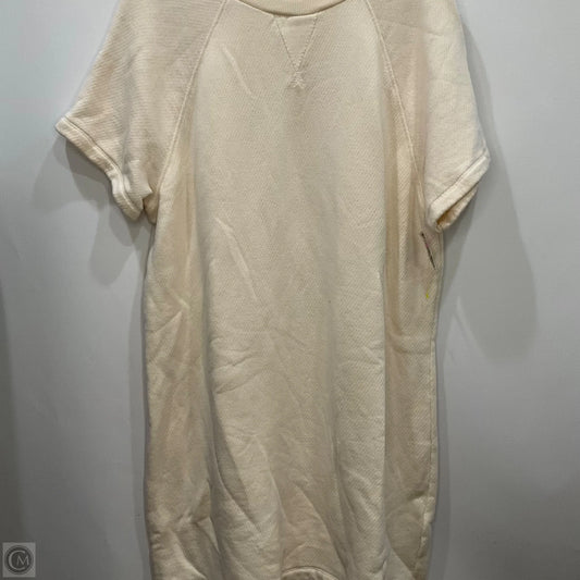 Dress Casual Midi By Madewell In Beige, Size: L