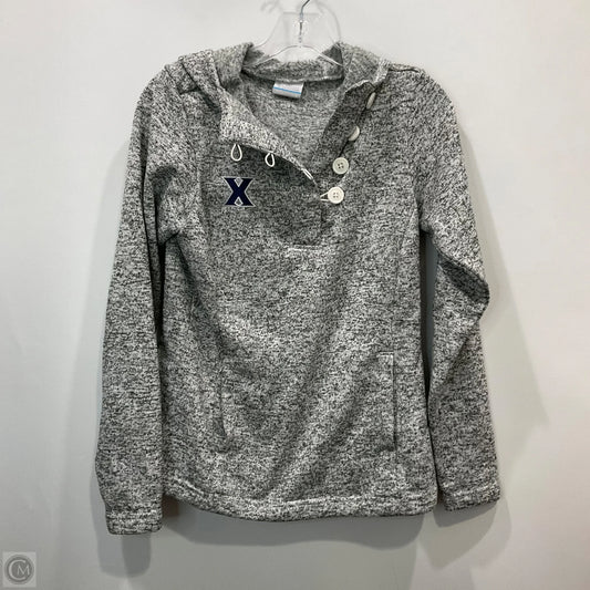 Sweatshirt Hoodie By Columbia In Grey, Size: S