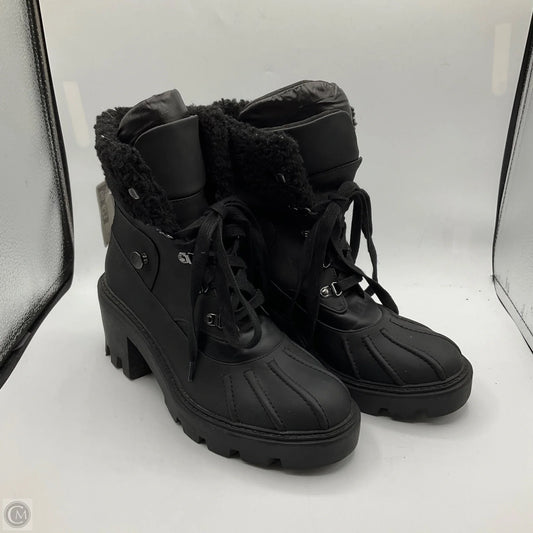 Boots Snow By Steve Madden In Black, Size: 9