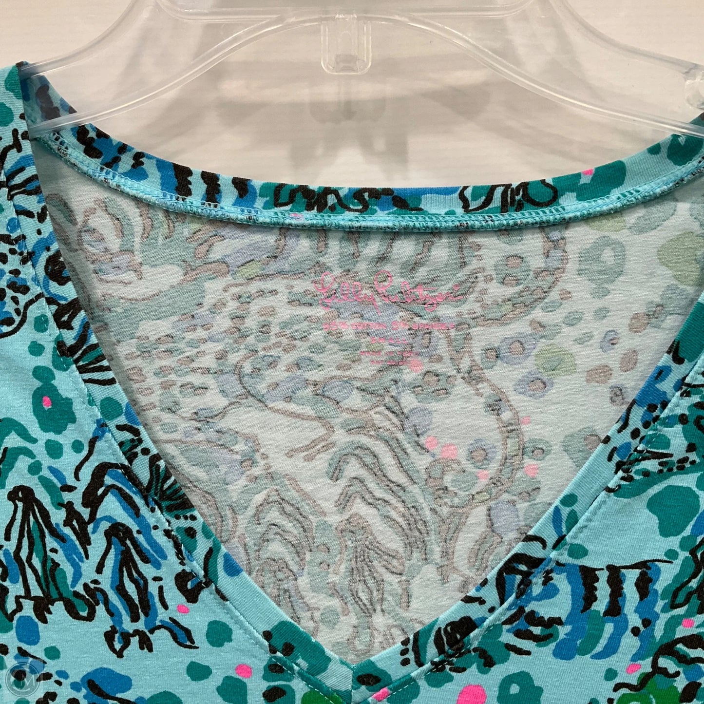 Top Long Sleeve Designer By Lilly Pulitzer In Multi-colored, Size: S
