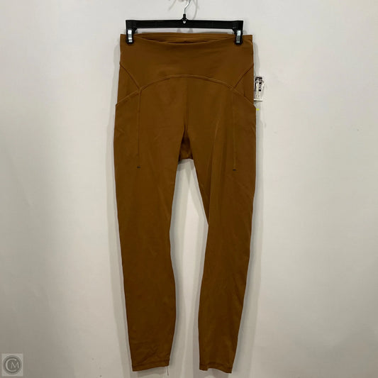 Athletic Leggings By Lululemon In Orange, Size: 6