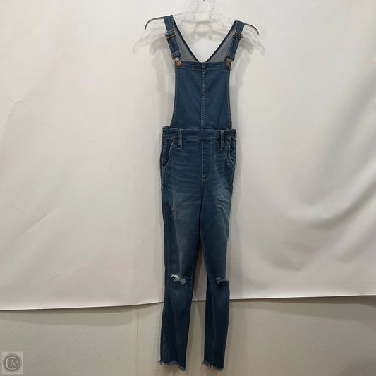 Overalls By Madewell In Blue Denim, Size: Xs